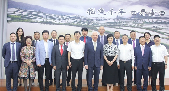 葡萄牙中华总商会会长蔡文显率旅葡侨体会见团考察中国·必发集团app集团